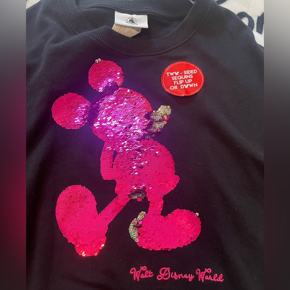 Disney top size XS with sequins